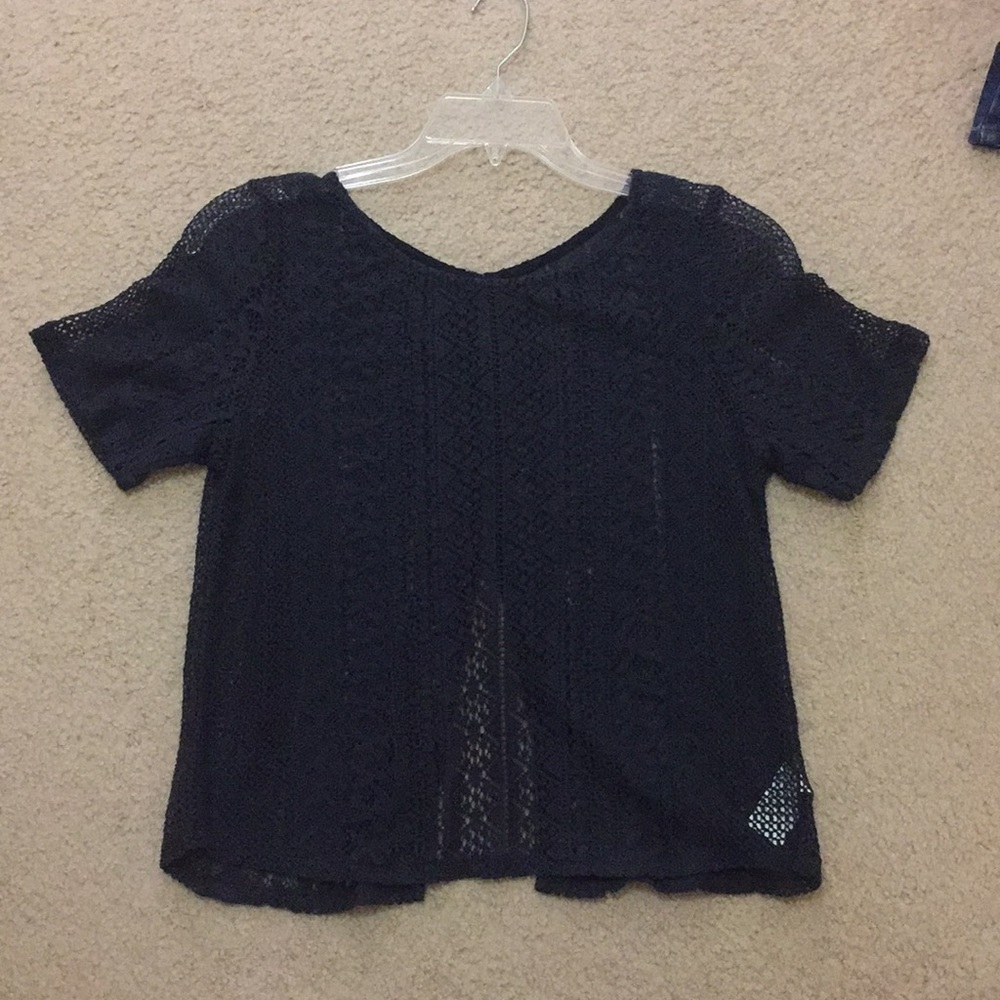 American Eagle Navy blouse